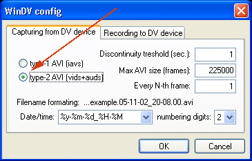 WinDV Config